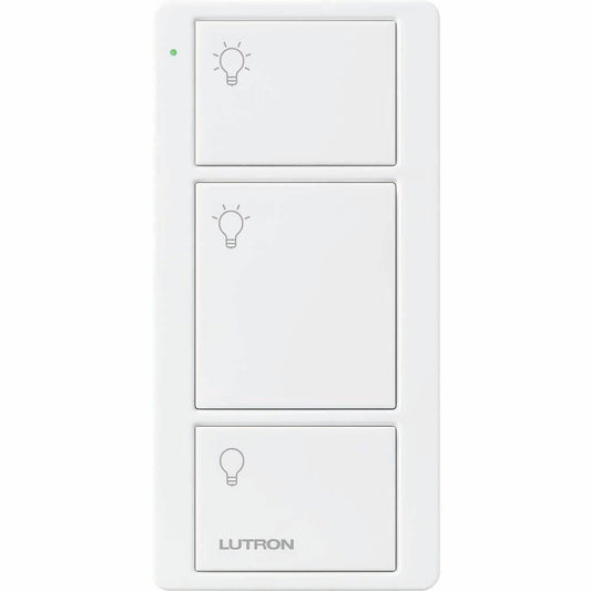 Lutron Pico Remote with LED, White (PJ2-3B-GWH-L01)