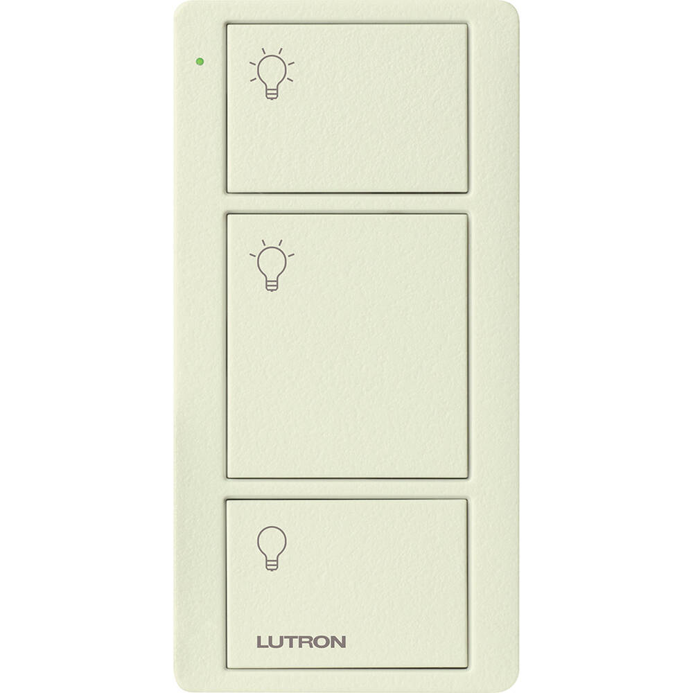Lutron Pico Remote 3 Button Light Icon, Biscuit (PJ2-3B-TBI-L01)
