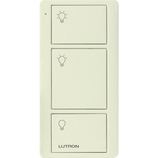 Lutron Pico Remote 3 Button Light Icon, Biscuit (PJ2-3B-TBI-L01)