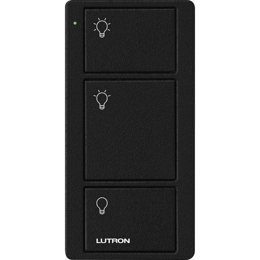 Lutron Pico Remote 3 Button Light Icon, Midnight (PJ2-3B-TMN-L01)