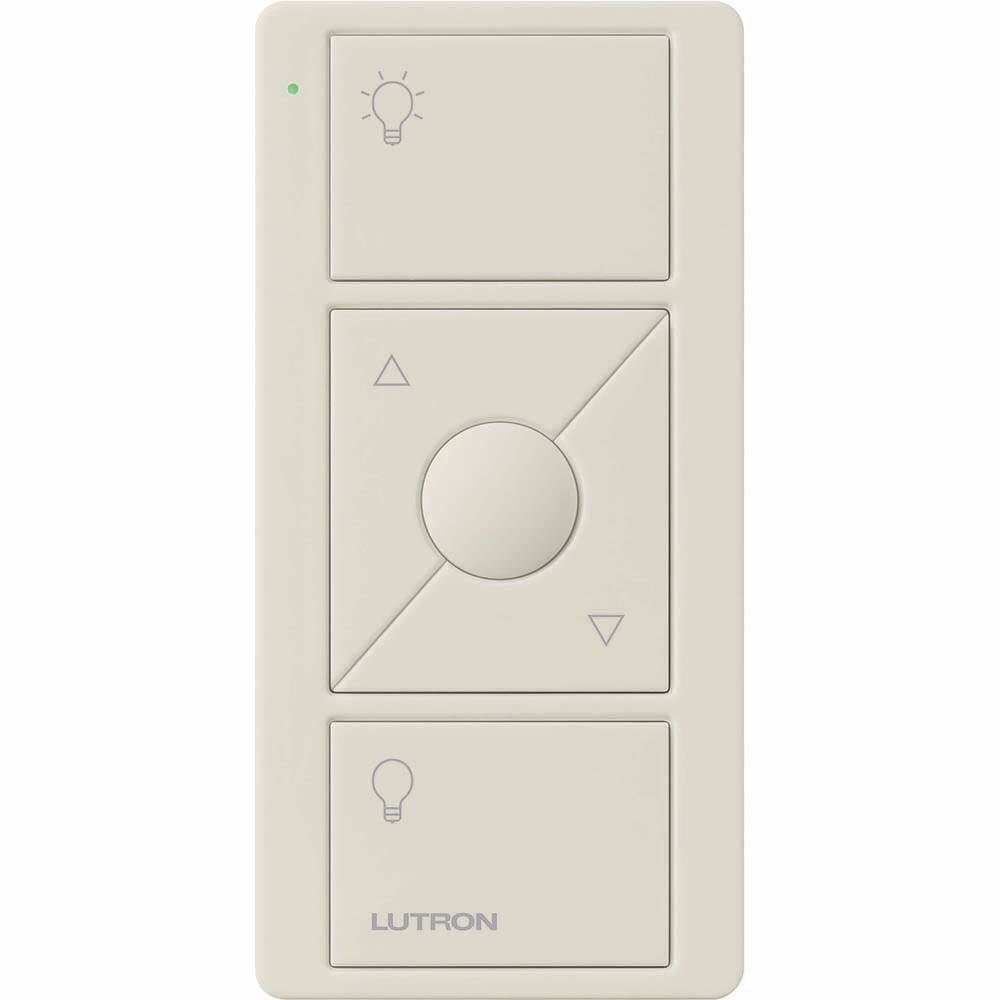Lutron Pico Remote with LED, Light Almond (PJ2-3BRL-GLA-L01)