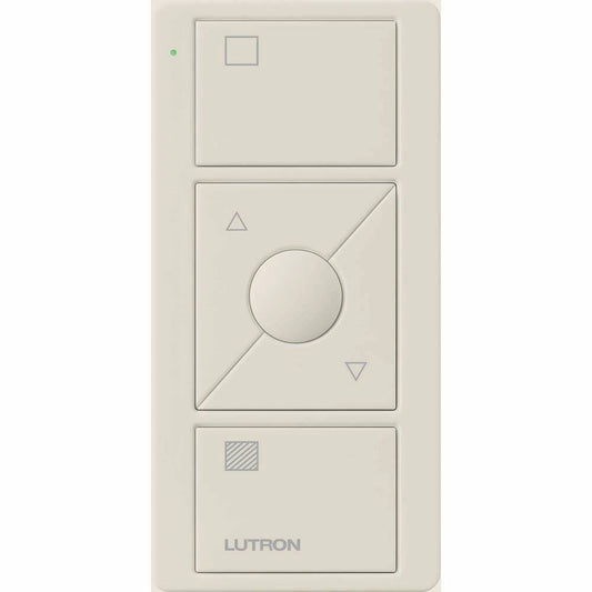 Lutron Pico Remote with LED, Light Almond (PJ2-3BRL-GLA-S01)