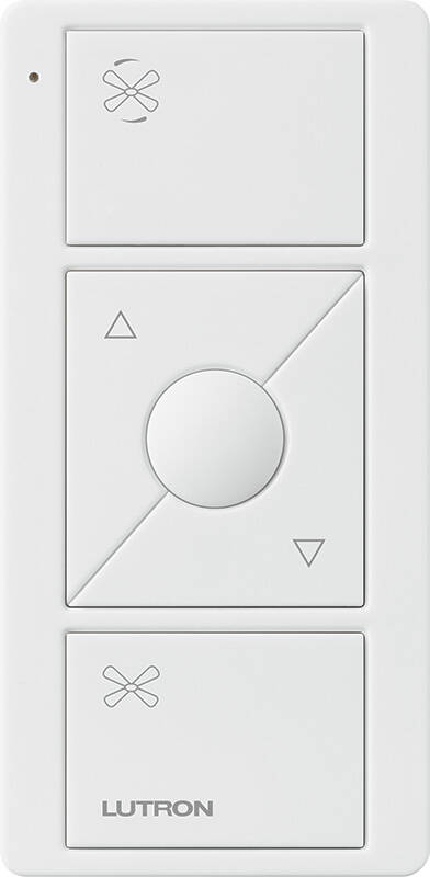 Lutron Pico Remote Fan Control, White (PJ2-3BRL-GWH-F01)