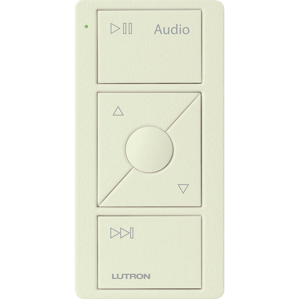 Lutron Pico Remote 3 Button Raise Lower Audio, Biscuit (PJ2-3BRL-TBI-A02)