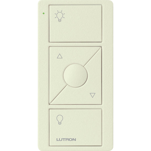 Lutron Pico Remote 3 Button Raise Lower Light Icon, Biscuit (PJ2-3BRL-TBI-L01)