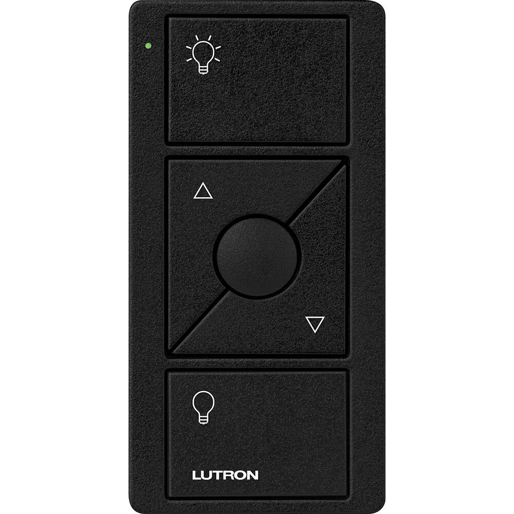 Lutron Pico Remote 3 Button Raise Lower Light Icon, Midnight (PJ2-3BRL-TMN-L01)