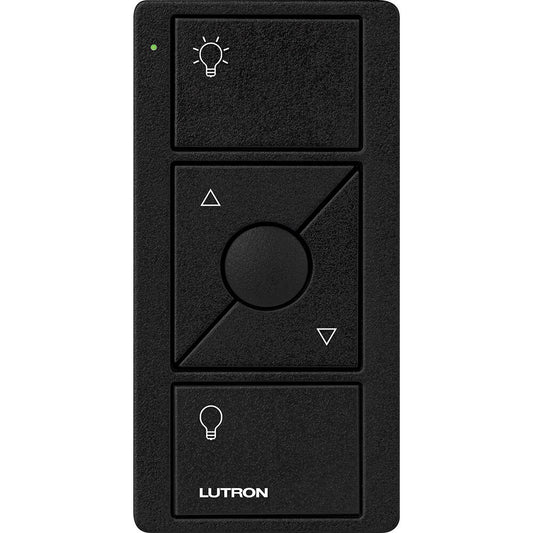 Lutron Pico Remote 3 Button Raise Lower Light Icon, Midnight (PJ2-3BRL-TMN-L01)