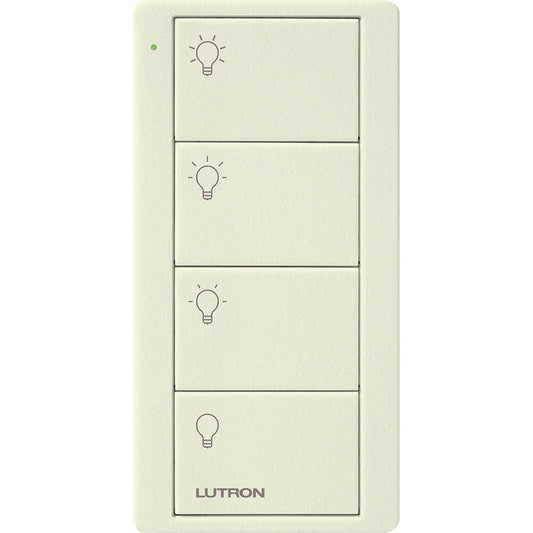 Lutron Pico Remote 4 Button Scene Light, Biscuit (PJ2-4B-TBI-L31)