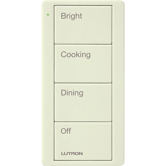 Lutron Pico Remote 4 Button Kitchen Scene, Biscuit (PJ2-4B-TBI-P02)