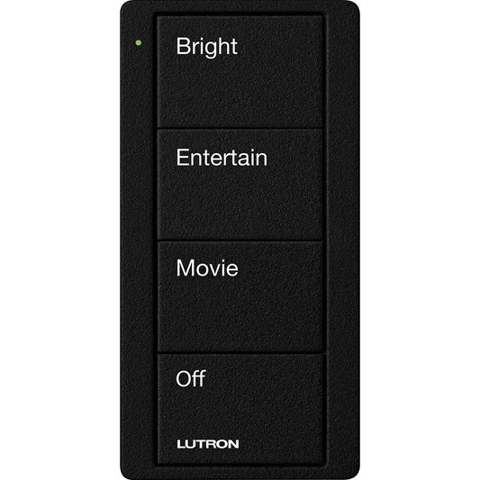 Lutron Pico Remote 4 Button Family Room Scene, Midnight (PJ2-4B-TMN-P01)