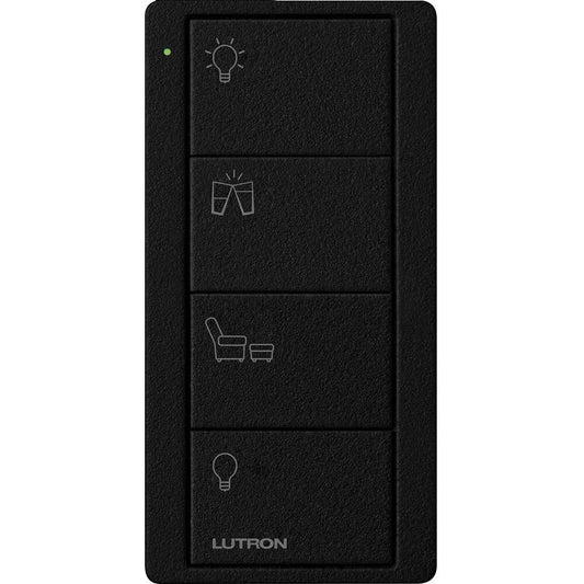 Lutron Pico Remote 4 Button Any Room Scene, Midnight (PJ2-4B-TMN-P13)