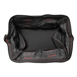 Platinum Tools Big Mouth Canvas Tool Bag, 12.75" x 8.75" x 8". (PLA-4006)