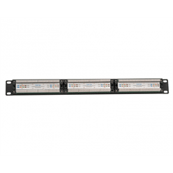 Platinum Tools Patch Panel, 24 Port, Cat5e, NS, 110. Box (PLA-651-24C5)