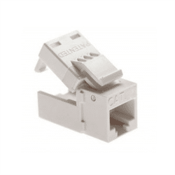 Platinum Tools EZ-SnapJack Cat6, White, 4 Pack (PLA-706WH-4C)