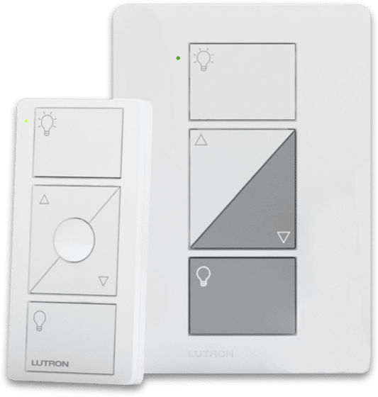 Lutron Caseta Wireless Plug-in Dimmer and Pico Remote Control Kit (P-PKG1P-WH-C)