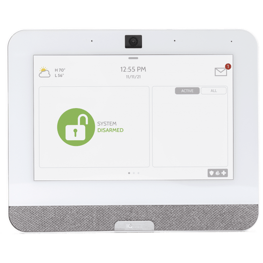 Qolsys IQ Panel 4 with Alarm.com AT&T LTE, PowerG and 319.5 MHZ (IQP4004)