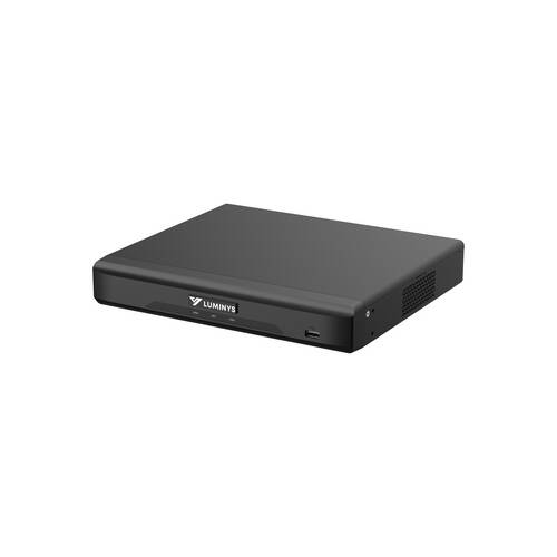 Luminys 4K 4 Channel Mini 1U 4-Port PoE NVR 1SATA, Analytics by Camera (LM-R31-4PA)