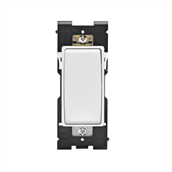 Leviton Renu 4 Way Wall Switch 120/277VAC 15A With White Face (RE154-WW)