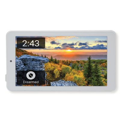 Alula Connect+ Slimline Pro Touchpad, White (RE667X-PRO)