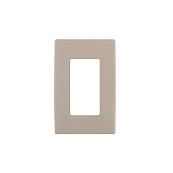 Leviton Renu 1 Gang Plastic Wallplate Cafe Latte (REWP1-CA)
