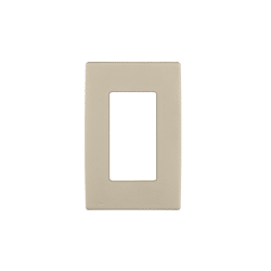 Leviton Renu 1 Gang Plastic Wallplate Navajo Sand (REWP1-NS)