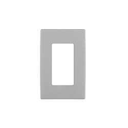 Leviton Renu 1 Gang Plastic Wallplate Pebble Gray (REWP1-PG)
