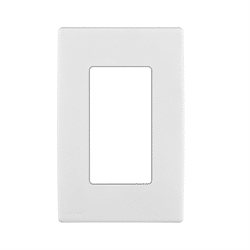 Leviton Renu 1 Gang Plastic Wallplate White (REWP1-WW)