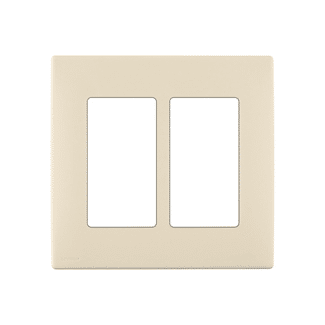 Leviton Renu 2 Gang Plastic Wallplate Gold Coast (REWP2-GC)