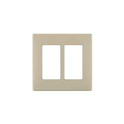 Leviton Renu 2 Gang Plastic Wallplate Navajo Sand (REWP2-NS)