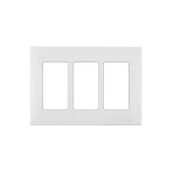 Leviton Renu 3 Gang Plastic Wallplate White (REWP3-WW)