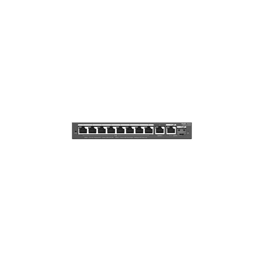 Reyee 10 Port Extended PoE+ Gigabit Cloud Managed Smart Switch (8 PoE+) (RG-ES210GS-P)