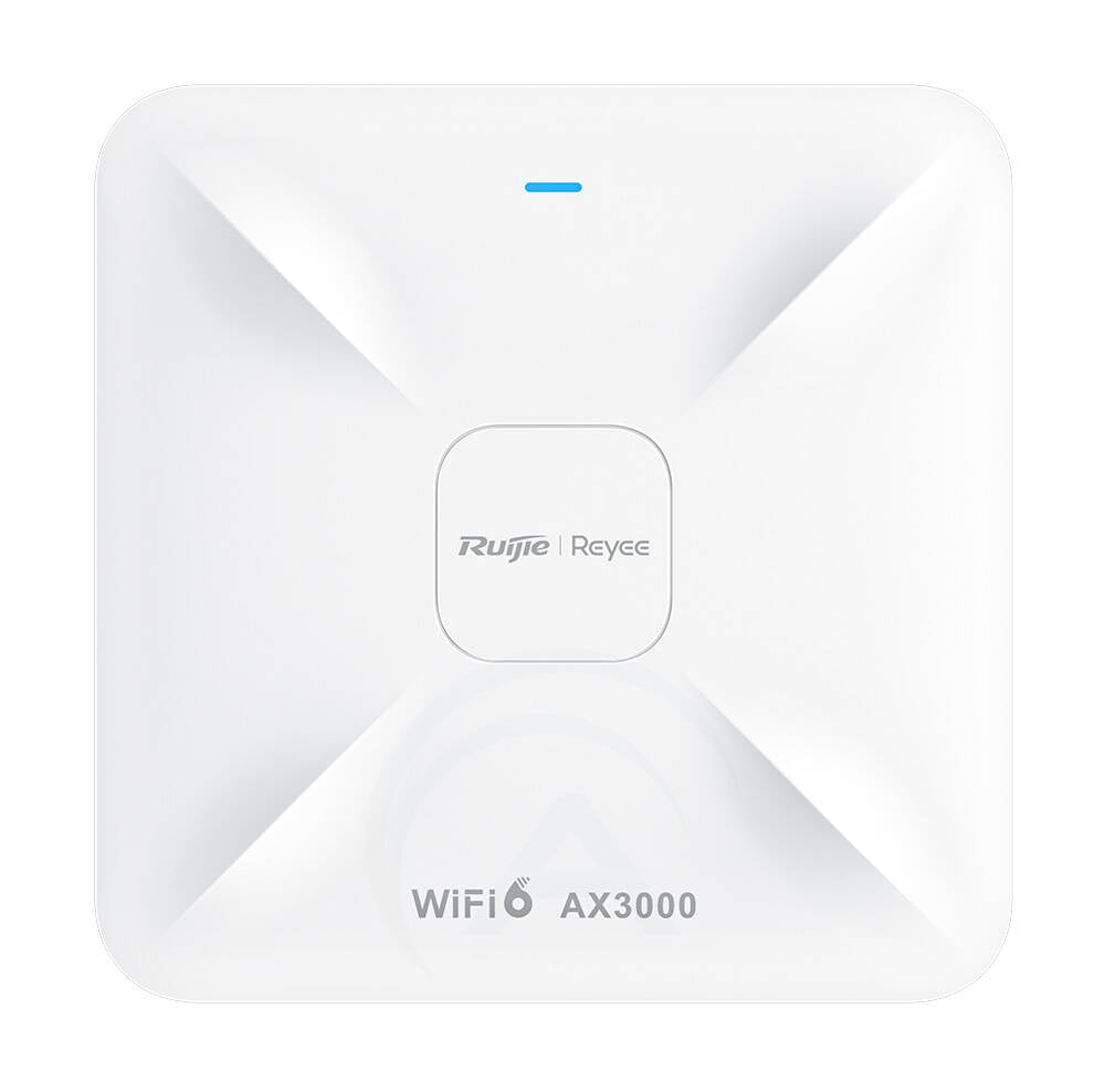 Reyee Cloud Managed Smart Wi-Fi 6 AX3000 Indoor Wireless Access Point, PoE (RG-RAP2260)