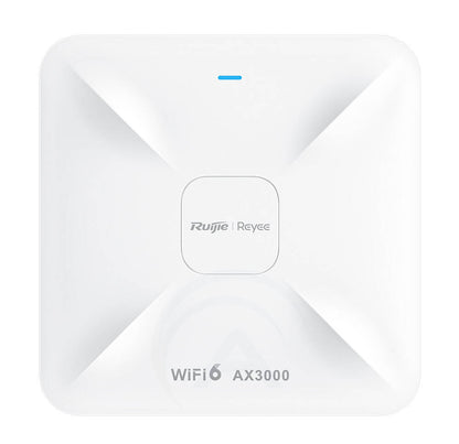 Reyee Cloud Managed Smart Wi-Fi 6 AX3000 Indoor Wireless Access Point, PoE (RG-RAP2260)