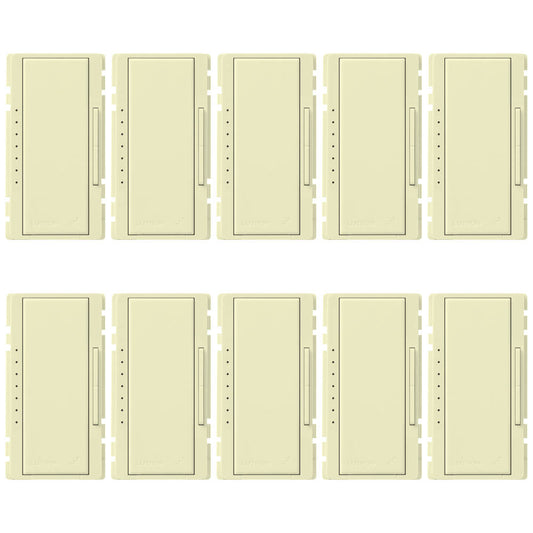 Lutron Colour Kit 10 Pack for RA 6CL 6ND 10D 10ND 6NA PRO F6AN-DV, Almond (RK-D-10-AL)
