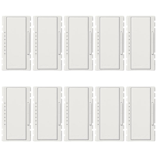 Lutron Colour Kit 10 Pack for RA 6CL 6ND 10D 10ND 6NA PRO F6AN-DV, Snow (RK-D-10-SW)