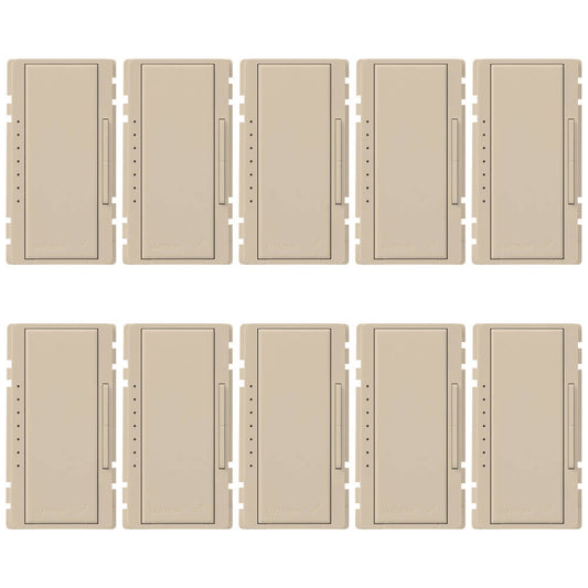 Lutron Colour Kit 10 Pack for RA 6CL 6ND 10D 10ND 6NA PRO F6AN-DV, Taupe (RK-D-10-TP)