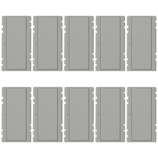 Lutron Colour Kit 10PK for RA Switch 8ANS 8S-DV, Gray (RK-S-10-GR)