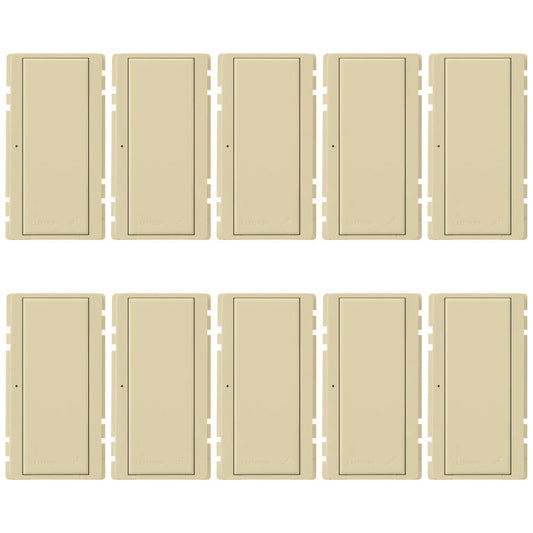 Lutron Colour Kit 10PK for RA Switch 8ANS 8S-DV, Ivory (RK-S-10-IV)