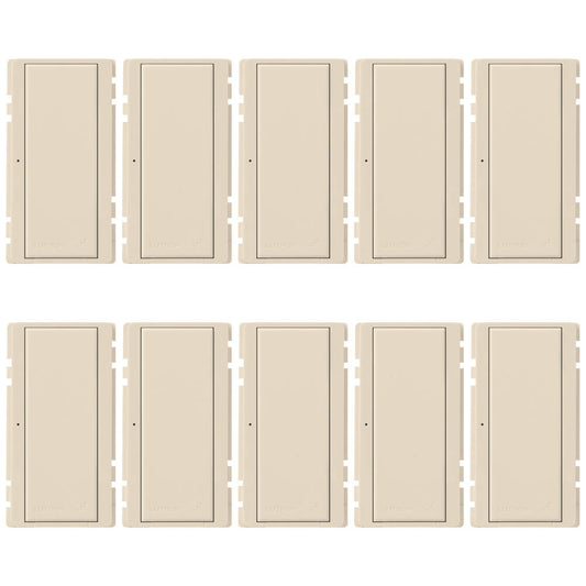 Lutron Colour Kit 10PK for RA Switch 8ANS 8S-DV, Light Almond (RK-S-10-LA)