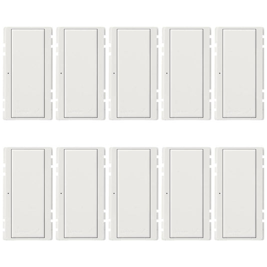 Lutron Colour Kit 10PK for RA Switch 8ANS 8S-DV, White (RK-S-10-WH)