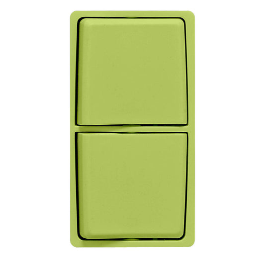 Leviton Renu Combination Switch Face Kit Granny Smith Apple (RK634-GS)