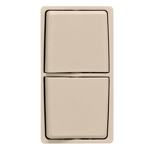 Leviton Renu Combination Switch Face Kit Navajo Sand (RK634-NS)