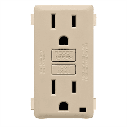 Leviton Renu 15A GFCI Receptacle Face Kit Navajo Sand (RKG15-NS)