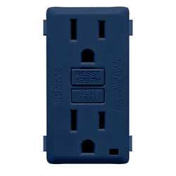 Leviton Renu 15A GFCI Receptacle Face Kit Rich Navy (RKG15-RN)