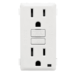 Leviton Renu 15A GFCI Receptacle Face Kit White (RKG15-WW)