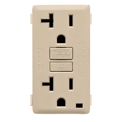 Leviton Renu 20A GFCI Receptacle Face Kit Navajo Sand (RKG20-NS)