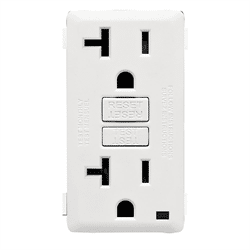 Leviton Renu 20A GFCI Receptacle Face Kit White (RKG20-WW)
