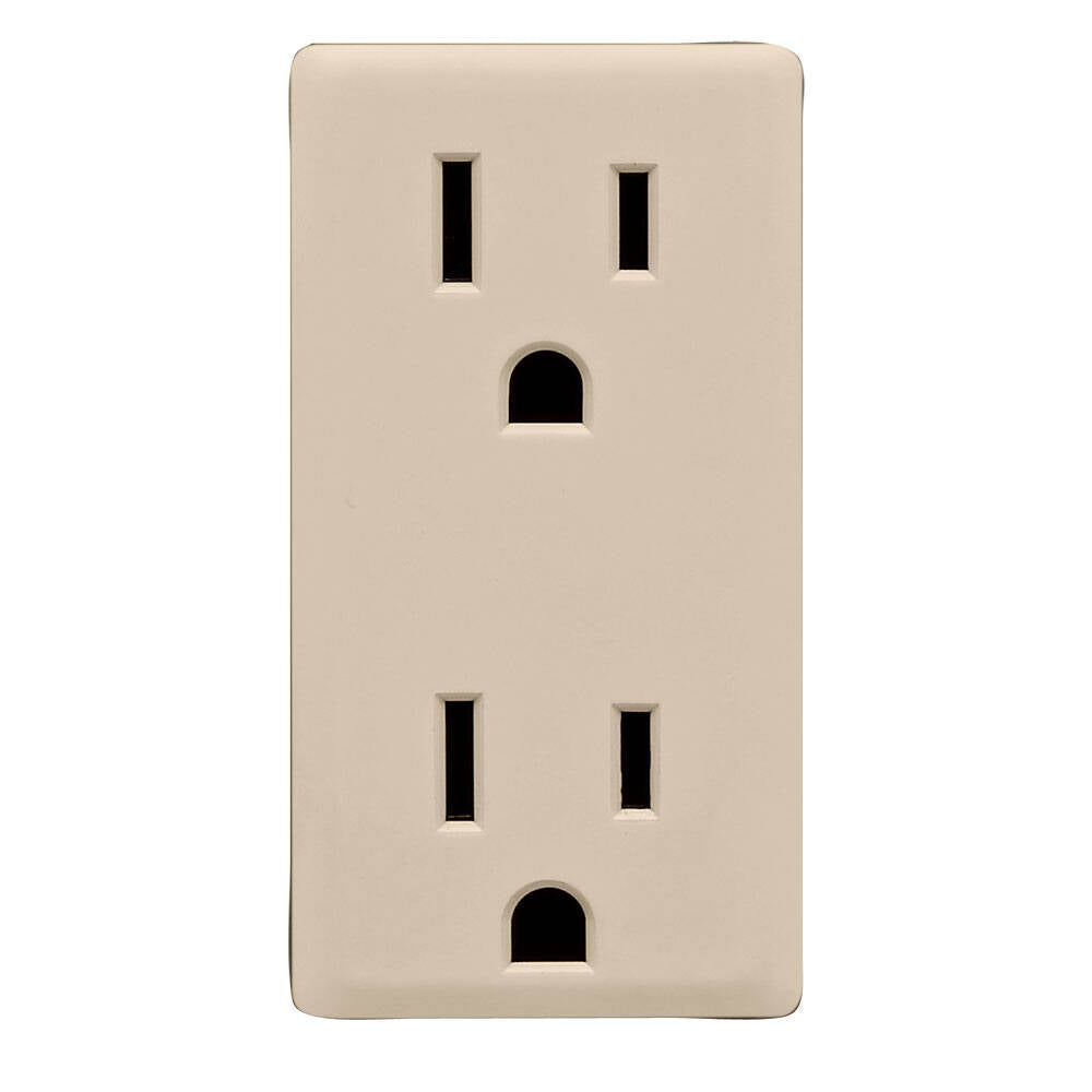 Leviton Renu 15A Receptacle Face Kit Navajo Sand (RKR15-NS)