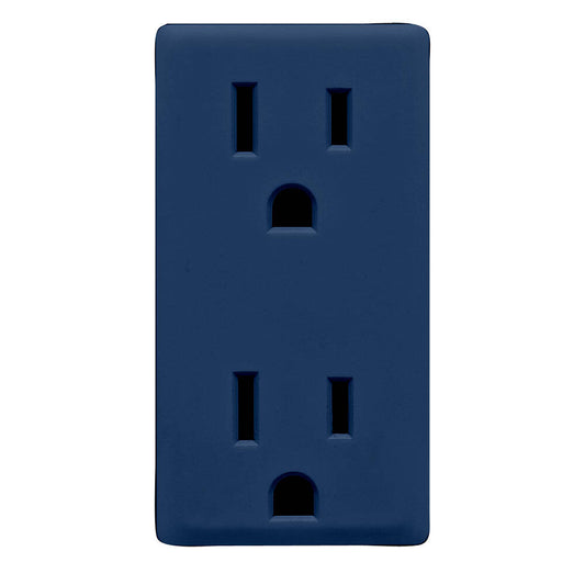 Leviton Renu 15A Receptacle Face Kit Rich Navy (RKR15-RN)