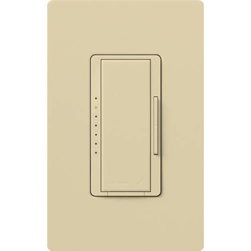 Lutron RadioRA2 1000W Dimmer, Neutral Req Ivory (RRD-10ND-IV)